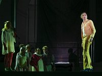 2022 - Aufführung des Schauspiels &#34;Jedermann&#34;, am Salzburger Domplatz, im Rahmen der Salzburger Festspiele 2022 am 16.07.22 : #1B#, Anton, Domplatz, Eidinger, Gustav, Hillebrand, Jedermann, Jedermanns guter Gesell, Lars, Peter, Salzburger Festspiele, Schauspiel, Spieker, Tino, Woehler, Wöhler, dicker Vetter, dünner Vetter, merke1B