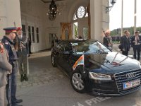 2017 -  : Besuch, Prinz, Charles, England, Gattin, Camilla, Rosemary, Duchess of Cornwal, Her Royal Highness, Hofburg, Bellariator, verlassen, Auto, Limousine, Staatsbesuch