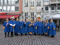 2018 - Empfang des Aachener Karnevalvereins beim Oberbürgermeister von Aachen, Marcel Philipp, im Aachener Rathaus  : Empfang, Aachener Rathaus, Aachen, AKV, Aachener Karnevalsverein, Karnevalsgilde, Öcher Storm, Oecher Storm, Markus, Vorhagen, Marktplatz, Uniformen, Chef des Stabes