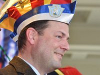 2018 - Empfang des Aachener Karnevalvereins beim Oberbürgermeister von Aachen, Marcel Philipp, im Aachener Rathaus  : Empfang, Aachener Rathaus, Aachen, AKV, Aachener Karnevalsverein, Philipp, Franz, Freiherr von und zu Guttenberg, Freiherr, Guttenberg, Narrenkappe, Forstwirt, Landwirt, Präsident, Praesident