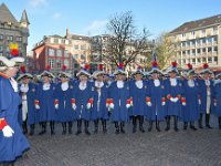 2018 - Empfang des Aachener Karnevalvereins beim Oberbürgermeister von Aachen, Marcel Philipp, im Aachener Rathaus  : Empfang, AKV, Aachener Karnevalsverein, Rathaus, Aachener Rathaus, Karneval, Karnevalkorps, Karneval Korps, Prinzengarde, Hauptmann, Marktplatz, Dirk, Trampen