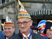 2018 - Empfang des Aachener Karnevalvereins beim Oberbürgermeister von Aachen, Marcel Philipp, im Aachener Rathaus  : Empfang, AKV, Aachener Karnevalsverein, Rathaus, Aachener Rathaus, Karneval, Präsident, Praesident, Werner, Pfeil, Hofmarschall, Thomas, Jägerberg, Jaegerberg, Narrenkappe