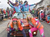 2018 - Faschingszug zum 20sten Geburtstag des Bürgermeisters von Scharnstein, Rudolf Raffelsberger : Fasching, Scharnstein, Masken, Karneval