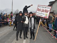 2018 - Faschingszug zum 20sten Geburtstag des Bürgermeisters von Scharnstein, Rudolf Raffelsberger : Fasching, Scharnstein, Masken, Karneval